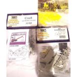 Airfix/Dapol railway related kits x3, Rocket, Crane and Scammell Scarab in sealed bags. P&P Group