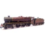 Bachmann Leander 5690 LMS red in very good condition, missing one front step and rear coupling hook,