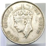 1951 - One Rupee of Mauritius - King George VI. P&P Group 1 (£14+VAT for the first lot and £1+VAT