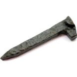 WWII Burma Railway Spike From The Death Railway. Stamped S.R for Siam Railways. P&P Group 2 (£18+VAT
