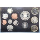 2009 UK proof set in Royal Mint box to include Kew Gardens 50p. P&P Group 1 (£14+VAT for the first