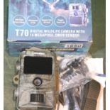 Campark T70 trail camera, boxed. P&P Group 1 (£14+VAT for the first lot and £1+VAT for subsequent