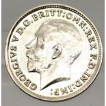 1920 Silver Threepence of King George V. P&P Group 1 (£14+VAT for the first lot and £1+VAT for