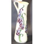 Moorcroft Bluebell Harmony jug, H: 19 cm. P&P Group 2 (£18+VAT for the first lot and £3+VAT for