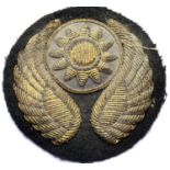 Rare WWII Bullion Cap Badge of the 1st American Volunteer Group (AVG) of the Chinese Air Force in