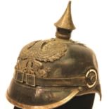 WWI 1915 Pattern Imperial German Prussian Pickelhaube. P&P Group 2 (£18+VAT for the first lot and £