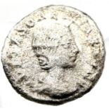 Julia Domna - Roman Empire Silver Denarius (wife to Septimius Severus). P&P Group 1 (£14+VAT for the