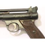 Webley Senior 22 air pistol in Very good condition. P&P Group 3 (£25+VAT for the first lot and £5+