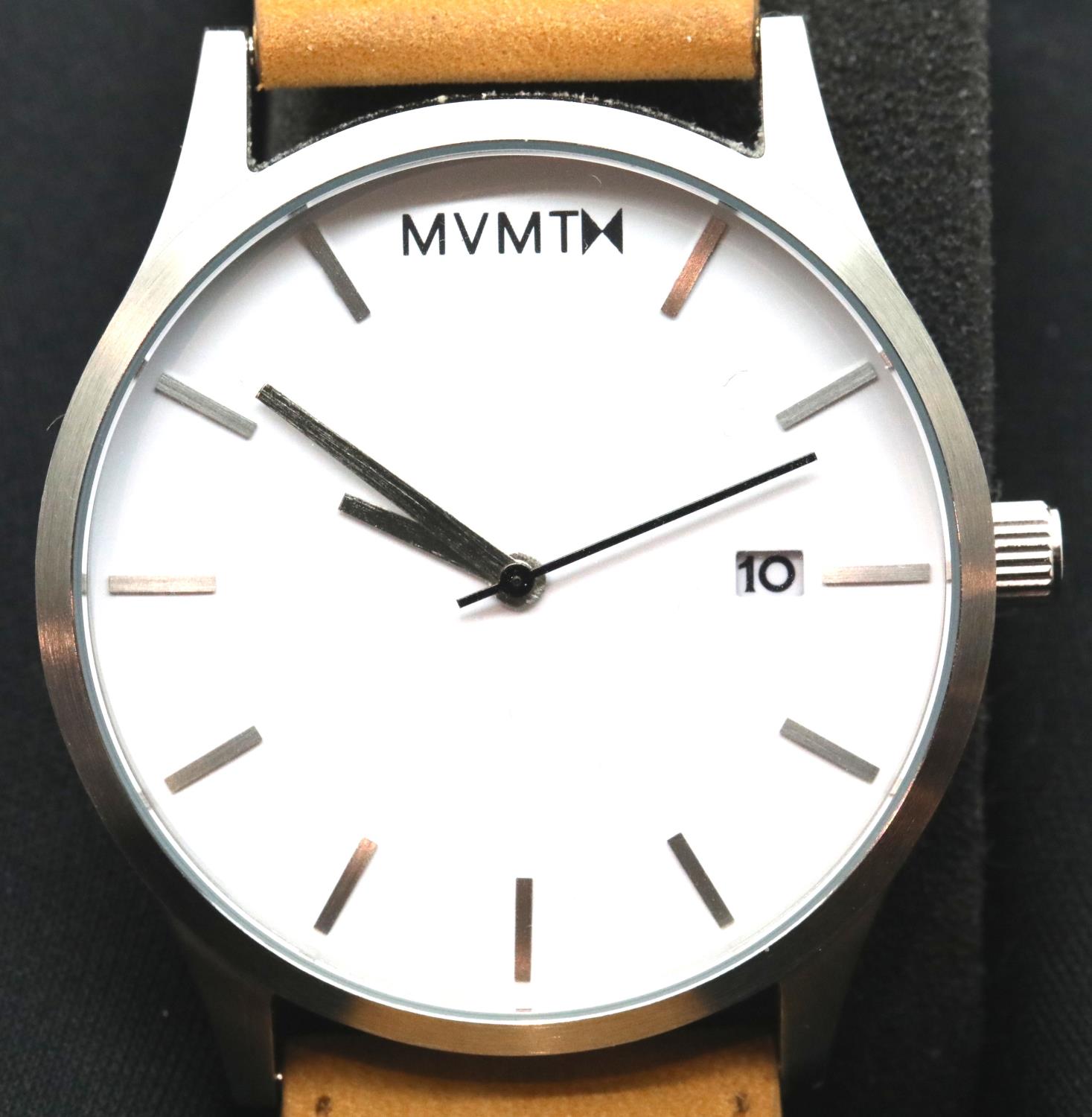 Gents MVMT calendar wristwatch, new and boxed. P&P Group 2 (£18+VAT for the first lot and £3+VAT for - Image 2 of 3