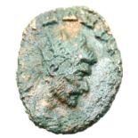 Gothicus Claudius - Radiate period Roman Bronze coin with Deity holding Cornucopia. P&P Group 1 (£