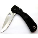 Folding Seki-city knife signed Wayne Goddard blade and another, P&P Group 2 (£18+VAT for the first