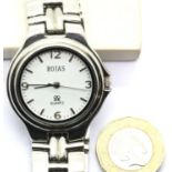 Ladies Rojas quartz wristwatch. P&P Group 1 (£14+VAT for the first lot and £1+VAT for subsequent