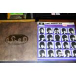 Beatles mono Hard Days Night XEX 482-3N and Beatles love song. P&P Group 2 (£18+VAT for the first