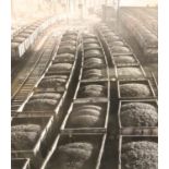 Reg Coleman, photograph of Herculaneum Dock coal yard, Liverpool, 50 x 60 cm. Not available for in-
