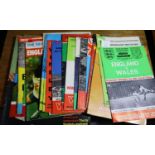 Selection of England programmes, 1964 onwards, approximately 20. P&P group 2 (£18+VAT for the