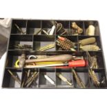 Box of mixed gun and shotgun cleaning items. P&P Group 2 (£18+VAT for the first lot and £3+VAT for