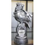 Steampunk style bird, H: 24 cm. P&P Group 2 (£18+VAT for the first lot and £3+VAT for subsequent