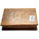 WWII German box, Engraved Adolf Hitler Mein Kampf. P&P Group 2 (£18+VAT for the first lot and £3+VAT