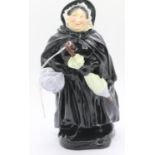 Royal Doulton figurine Sairey Gamp HN 558, H: 18 cm. P&P Group 2 (£18+VAT for the first lot and £3+