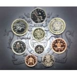 2008 UK brilliant uncirculated coin collection in Royal Mint packaging. P&P Group 1 (£14+VAT for the