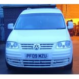 VW Caddy C20 TDI van 169,000 miles two keys, MOT until 21/12/2021. PF09 MZU