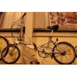 Bickerton 13" frame 3 gear folding bike. Not available for in-house P&P, contact Paul O'Hea at