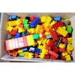 Box of Mega Bloks building blocks. P&P Group 2 (£18+VAT for the first lot and £3+VAT for