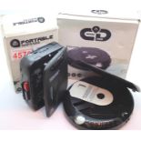 GPO Personal FM radio/ cassette player; GPO personal ?Discman? CD player; earphones, manual and