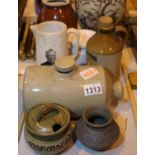 Collection of mixed ceramics including Welsh pottery. Not available for in-house P&P, contact Paul