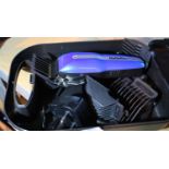 Babyliss for men rechargeable grooming kit with six heads and charging lead. P&P Group 2 (£18+VAT