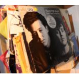 Collection of LP and single records including Tears for Fears. Not available for in-house P&P,