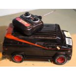 A Team remote control van, appears complete but unchecked. P&P Group 2 (£18+VAT for the first lot
