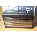 GPO Darcy a portable analogue FM / AM radio with alarm clock. Preset 20 radio stations. Working at