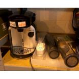 Bosch Tassimo coffee maker and caddy. Not available for in-house P&P, contact Paul O'Hea at