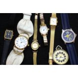 Box of mixed ladies wristwatches including Avia. P&P Group 1 (£14+VAT for the first lot and £1+VAT