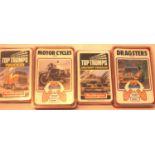 Four packs of vintage Top Trumps cards including Truckers. P&P Group 1 (£14+VAT for the first lot