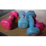 Four Reebok 2kg hand weights. Not available for in-house P&P, contact Paul O'Hea at Mailboxes on