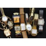 Quantity of ladies dress and fashion watches including Sekonda. P&P Group 1 (£14+VAT for the first