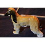 Beswick Afghan hound figurine, Hajubah of Davlers. P&P Group 2 (£18+VAT for the first lot and £3+VAT