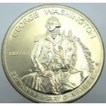 1982 - USA Half Dollar - George Washington 250th anniversary. P&P Group 1 (£14+VAT for the first lot