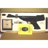 Boxed BSA Scorpion 177 air pistol in VGC. P&P Group 3 (£25+VAT for the first lot and £5+VAT for
