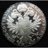 1780 - Silver Austrian Theresa Thaler. P&P Group 1 (£14+VAT for the first lot and £1+VAT for