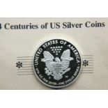 2011 silver 1 dollar encapsulated with CoA. P&P Group 1 (£14+VAT for the first lot and £1+VAT for