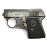 Emce German blank firing pistol, complete with loading block. P&P Group 1 (£14+VAT for the first lot