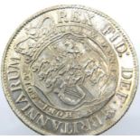 1817 - Silver Half Crown of King George III - contemporary forgery. P&P Group 1 (£14+VAT for the