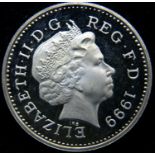 £1 mint 1999 Scottish Lion. P&P Group 1 (£14+VAT for the first lot and £1+VAT for subsequent lots)