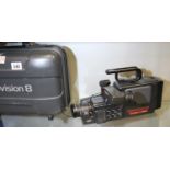 Cased Canon E708 8mm video camera and recorder. P&P Group 3 (£25+VAT for the first lot and £5+VAT