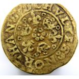 European Brass Jetton - Medieval period in a high grade. P&P Group 1 (£14+VAT for the first lot