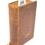 Directory of Staffordshire by William White, leather bound, 1851. P&P Group 1 (£14+VAT for the first