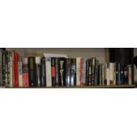 Shelf of Hitler and Nazi Germany books. Not available for in-house P&P, contact Paul O'Hea at